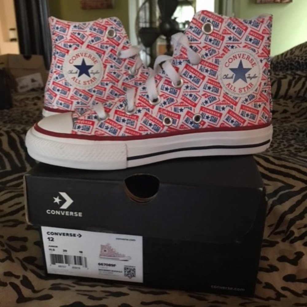 Kid Converse Hi top size 12